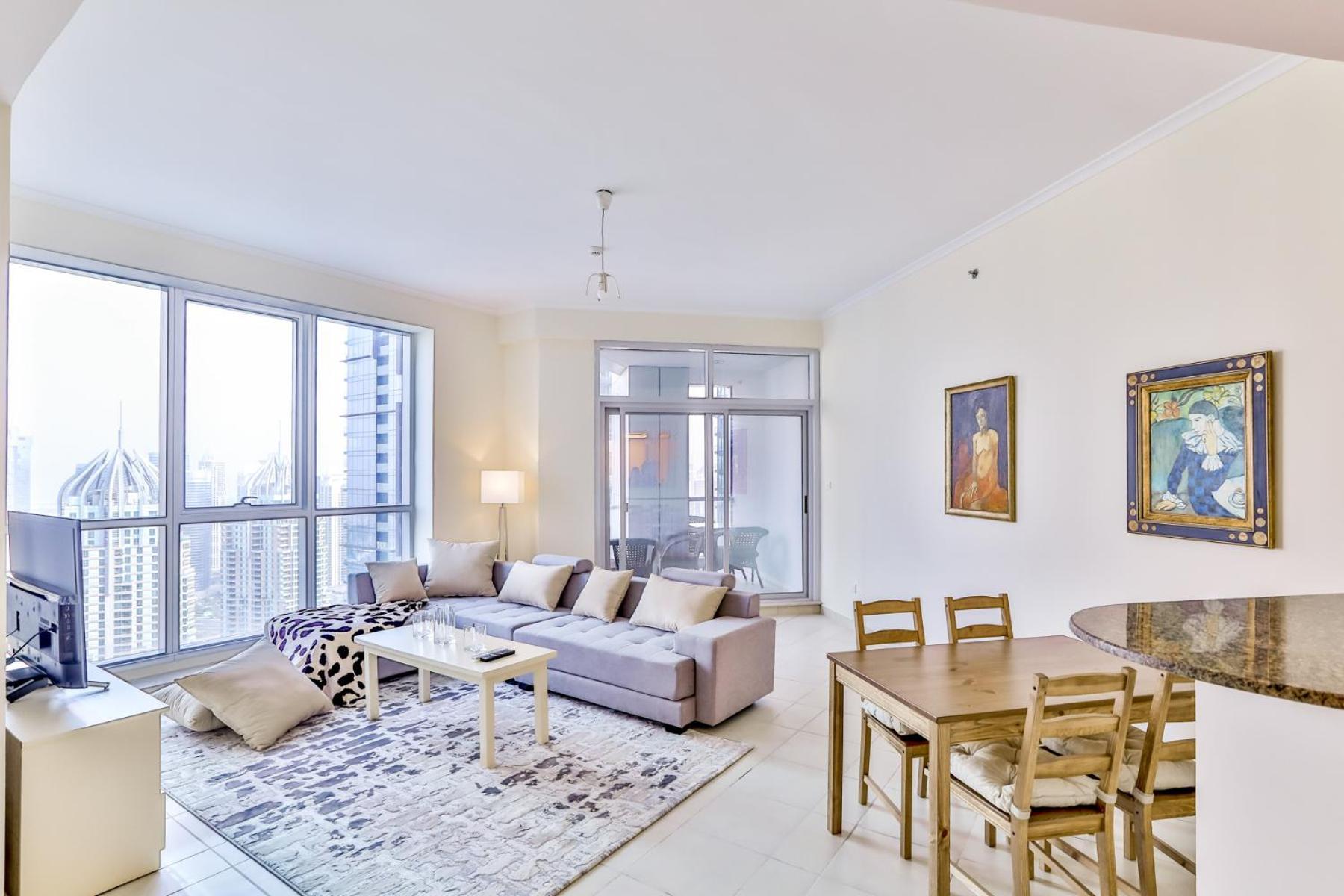 דירות 2Br High Floor Torch Tower Dubai Marina מראה חיצוני תמונה