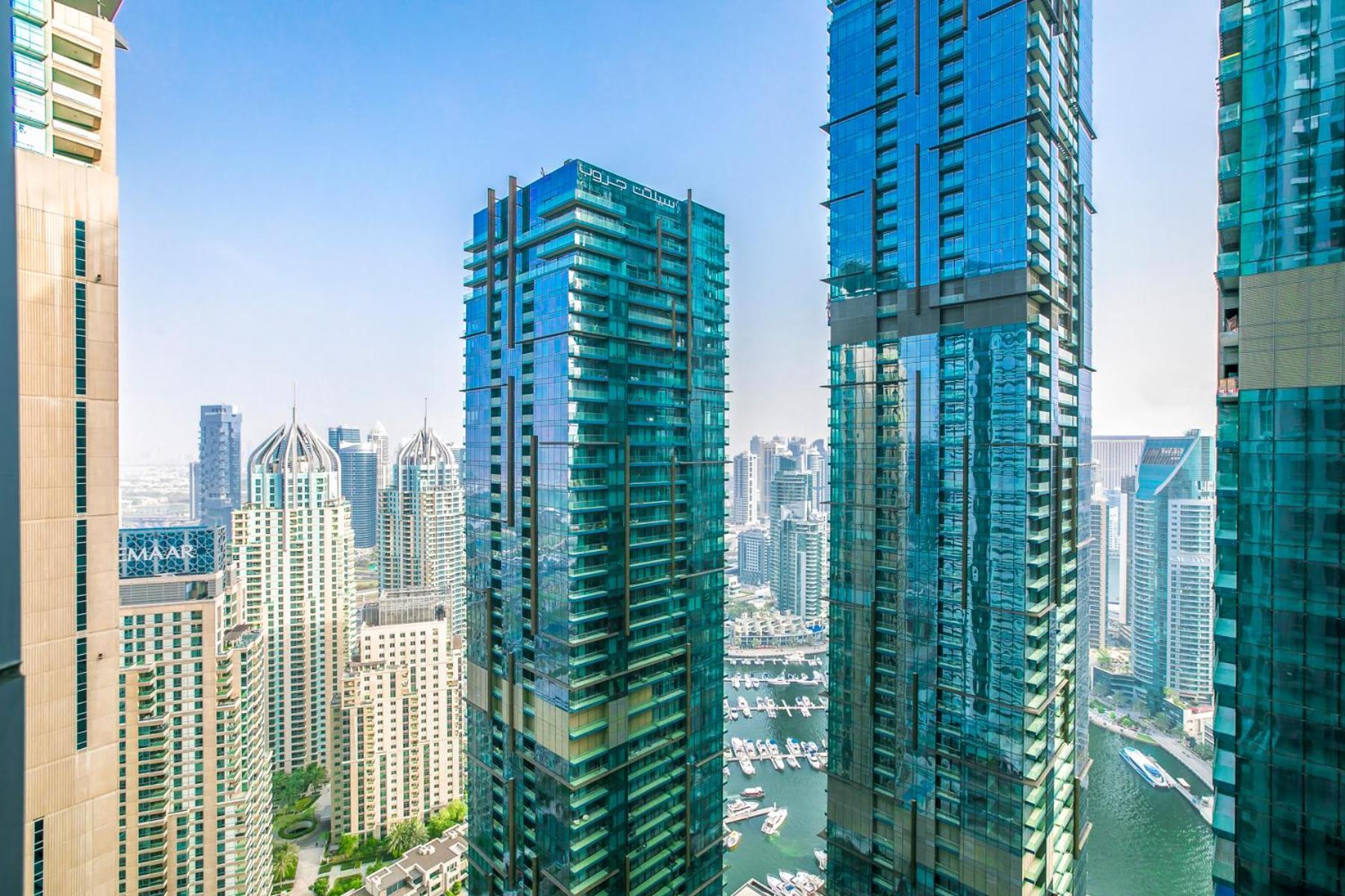 דירות 2Br High Floor Torch Tower Dubai Marina מראה חיצוני תמונה